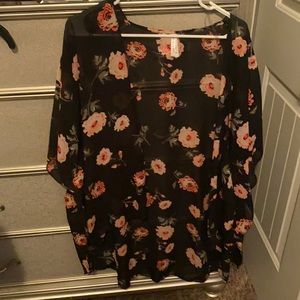 Floral kimono